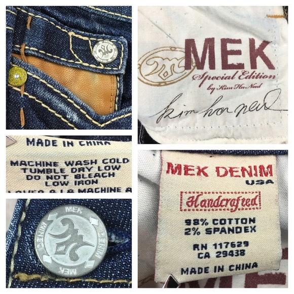 💙MEK Denim Boulder Bootcut Special Edition jean - Picture 4 of 8